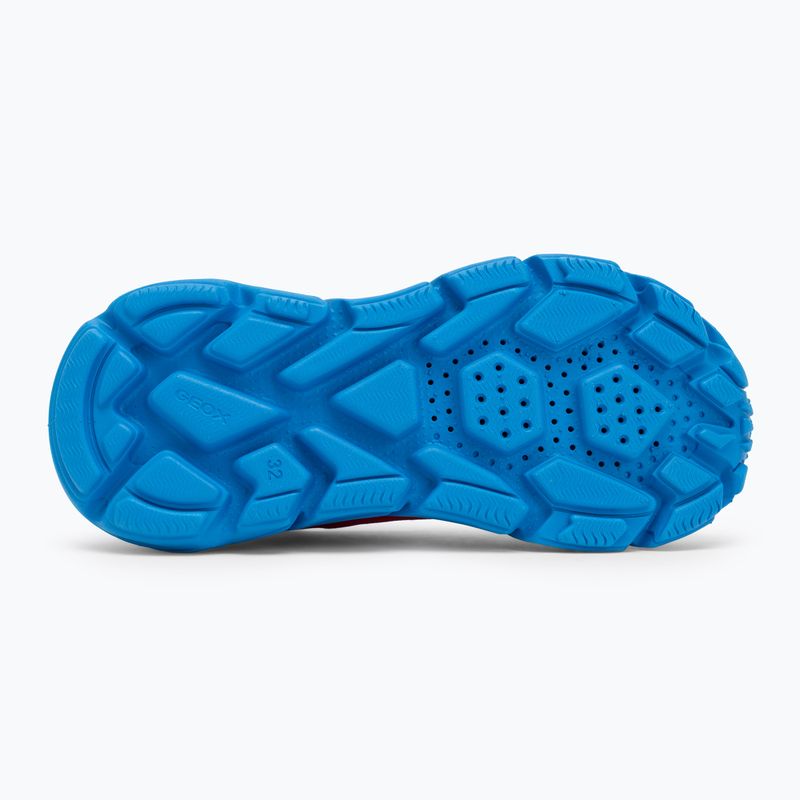 Juniorské boty Geox Flexyper Fast red/light blue 4