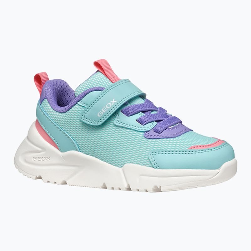 Dětské boty Geox Loftus sea green/lilac 8