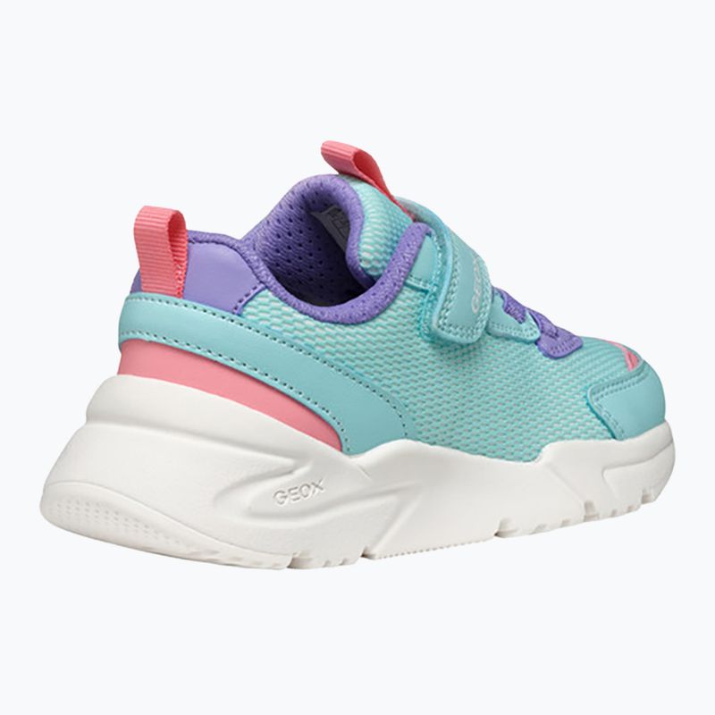 Dětské boty Geox Loftus sea green/lilac 11