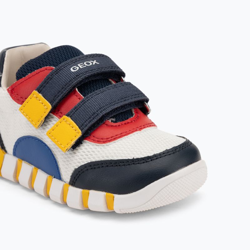 Dětské boty Geox Iupidoo white/navy 7