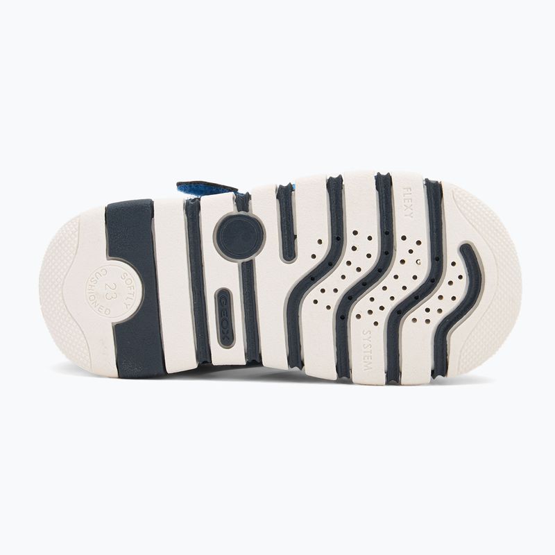 Dětské sandály Geox Iupidoo navy/fluo yellow 4