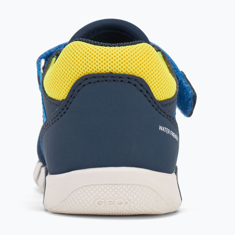 Dětské sandály Geox Iupidoo navy/fluo yellow 6