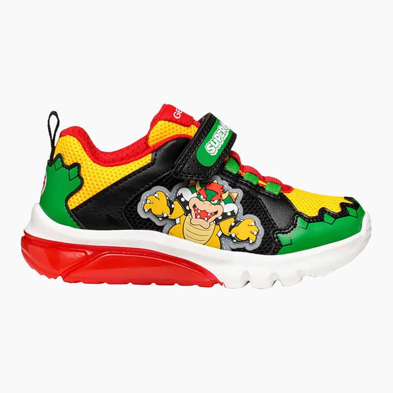 Dětské boty Geox Ciberdron green/dark red 2