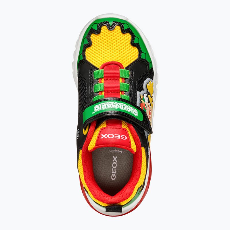 Dětské boty Geox Ciberdron green/dark red 8