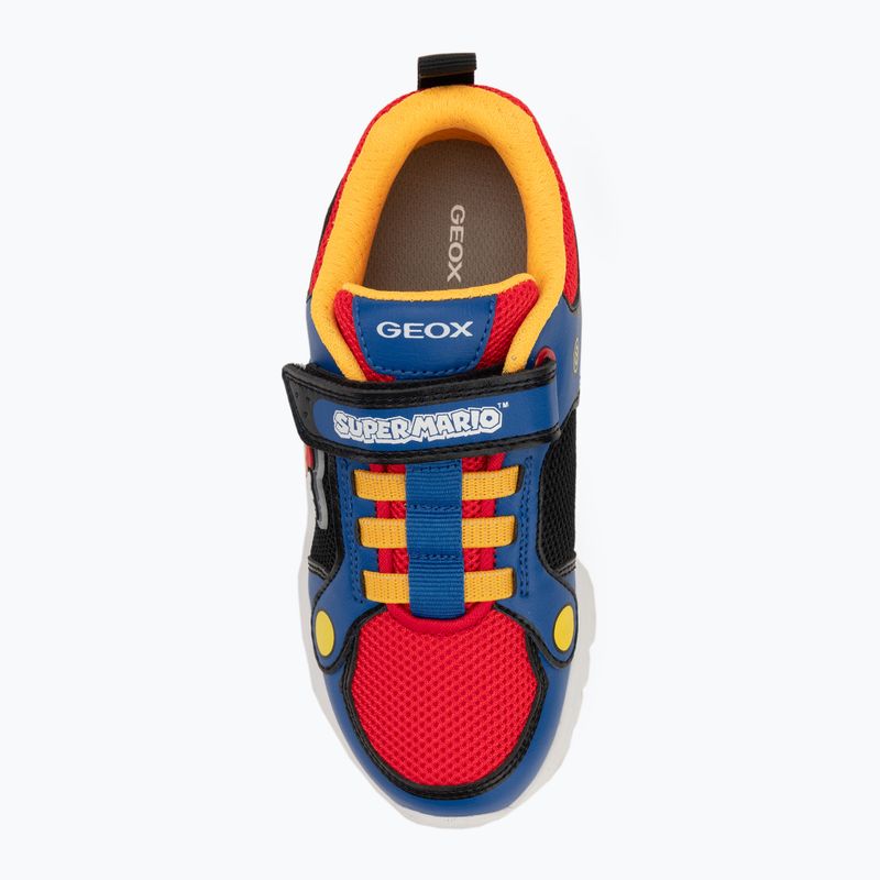 Dětské boty Geox Ciberdron royal/red 5