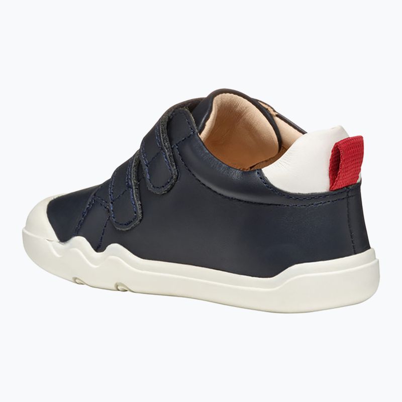 Dětské barefoot boty Geox Steppieup navy/red 5