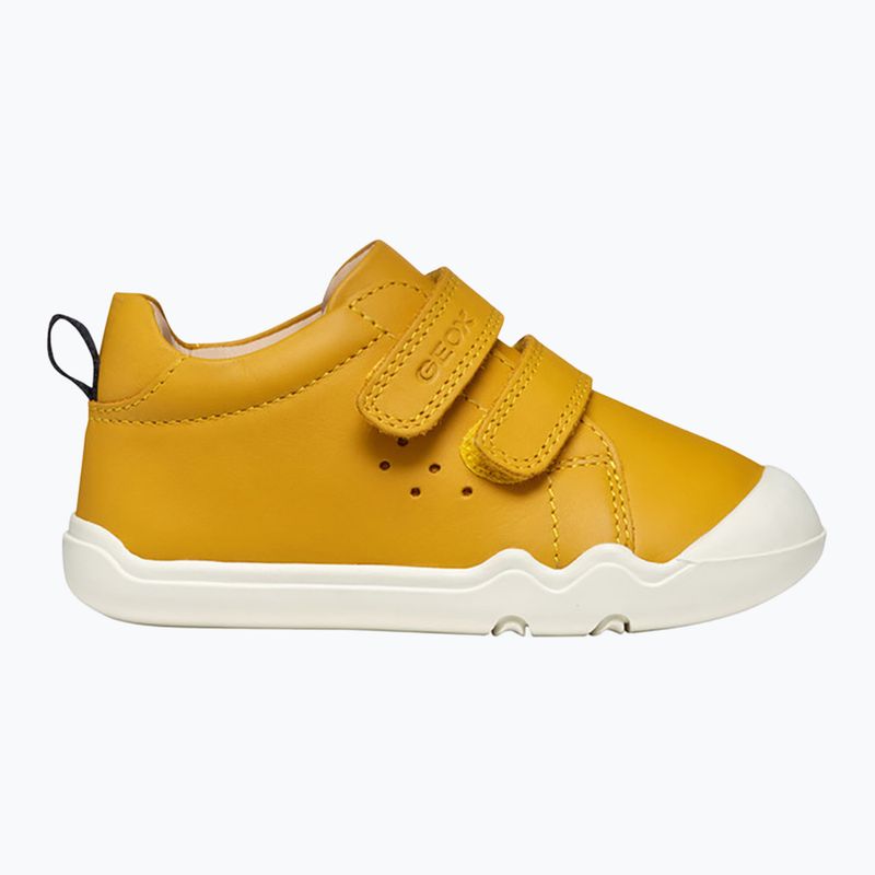 Dětské barefoot boty Geox Steppieup ochre yellow/navy 2