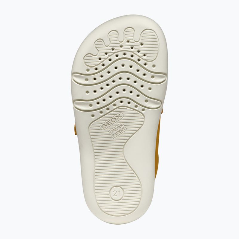 Dětské barefoot boty Geox Steppieup ochre yellow/navy 6