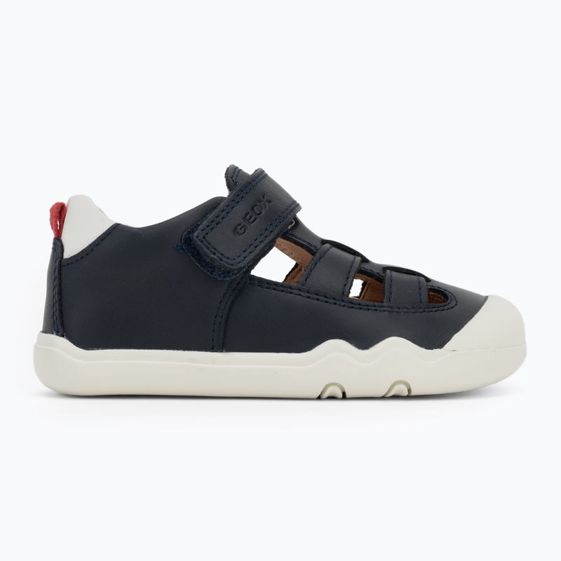 Dětské barefoot boty Geox Steppieup navy/white 2