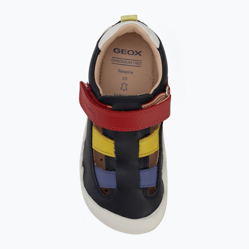 Dětské barefoot boty Geox Steppieup navy/multicolor 4