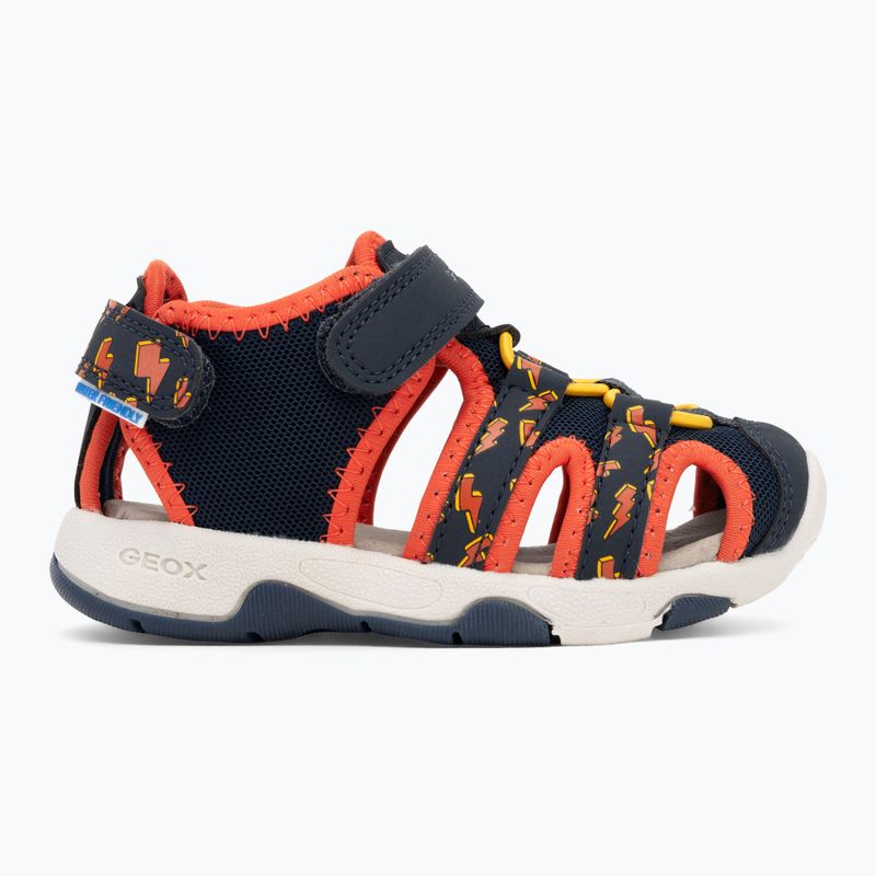Dětské sandály Geox Multy navy/orange 2