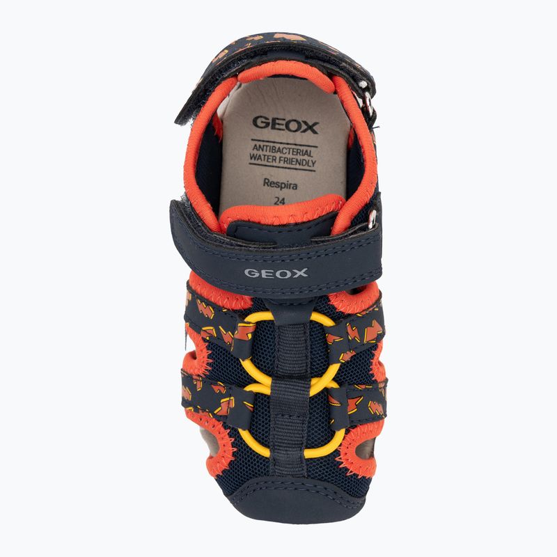 Dětské sandály Geox Multy navy/orange 5