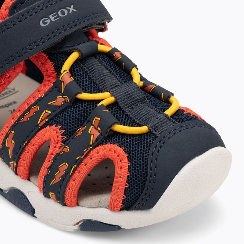 Dětské sandály Geox Multy navy/orange 7