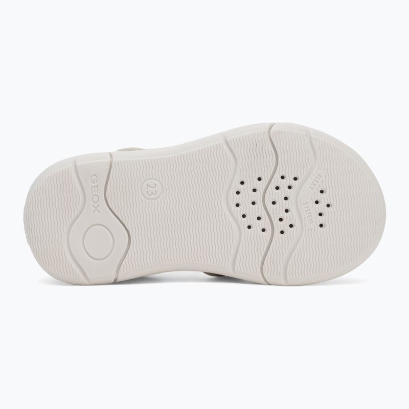 Dětské sandály Geox Zapito white/silver 4