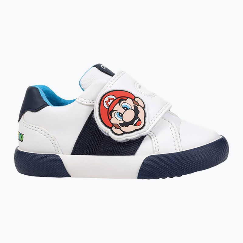 Dětské boty Geox Gisli bílá/navy/orange 9