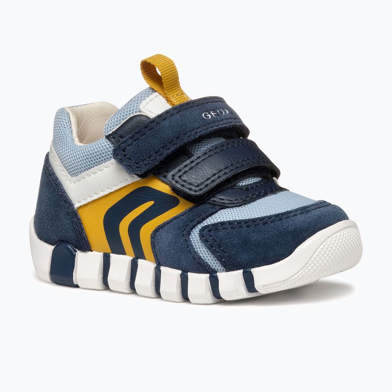 Dětské boty Geox Iupidoo navy/ochreyellow