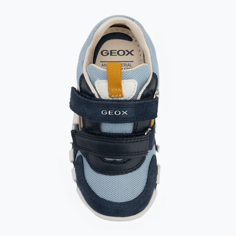 Dětské boty Geox Iupidoo navy/ochreyellow 5