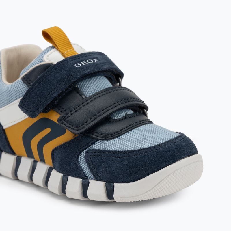 Dětské boty Geox Iupidoo navy/ochreyellow 7