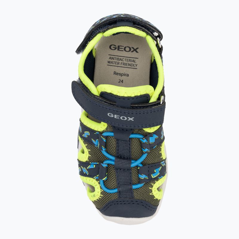 Dětské sandály Geox Multy pistácie/navy 5