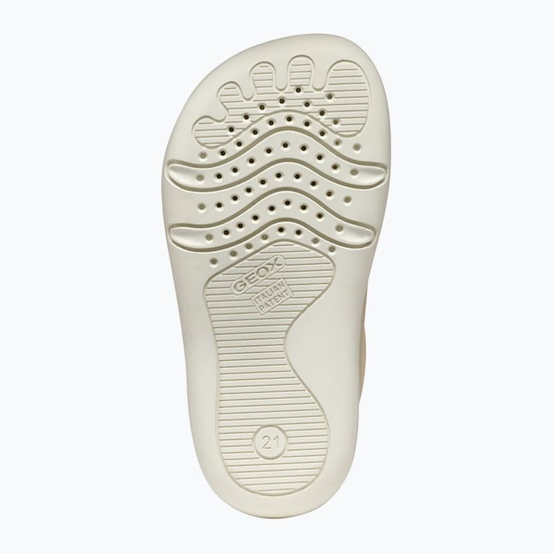 Dětské barefoot boty Geox Steppieup light ivory 6