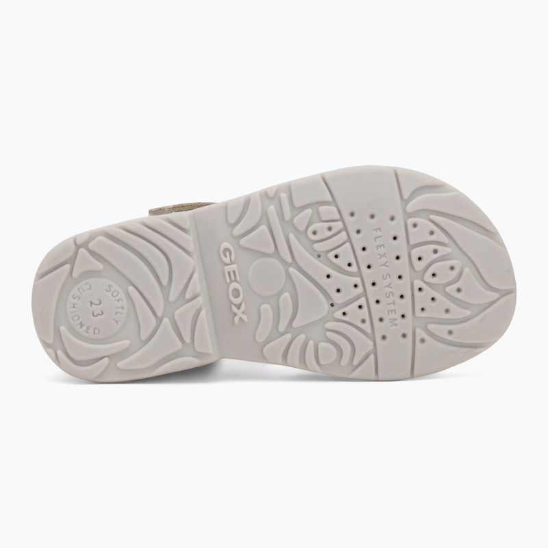 Dětské sandály Geox Verred white/silver 4