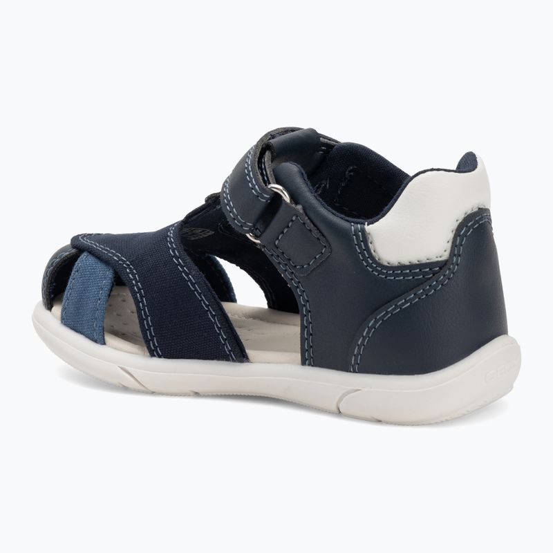 Dětské sandály Geox Zapito navy/white 3
