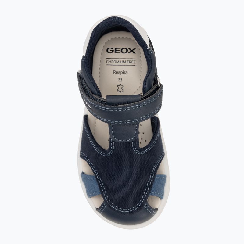 Dětské sandály Geox Zapito navy/white 5