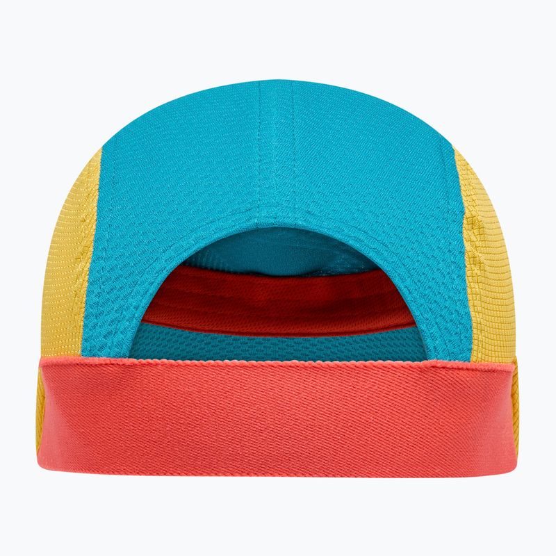 Kšiltovka  La Sportiva Stream Cap tropic blue/cherry tomato 2