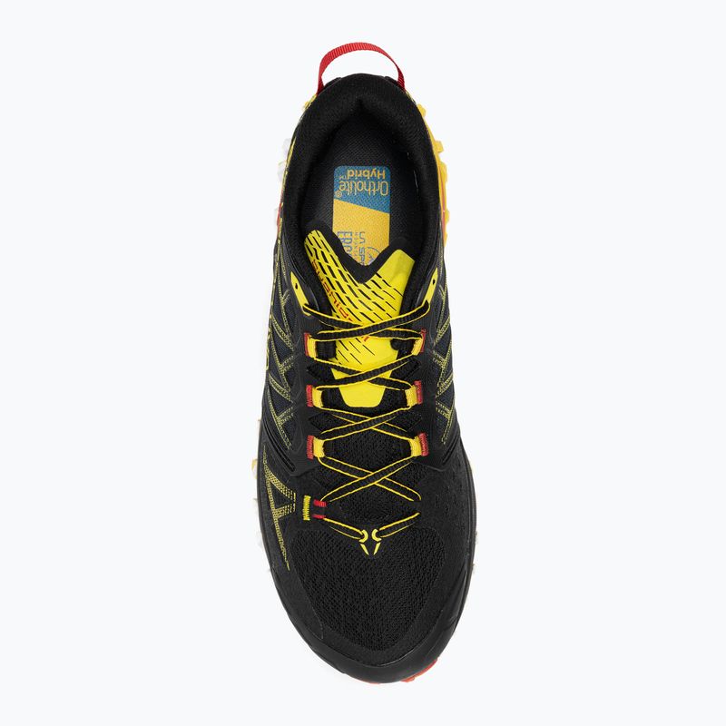 Pánské běžecké boty  La Sportiva Bushido III black/yellow 5