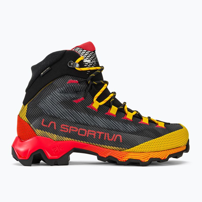 Pánské trekové boty La Sportiva Aequilibrium Hike GTX carbon/yellow 2