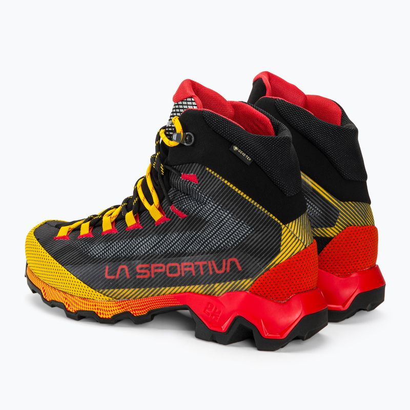 Pánské trekové boty La Sportiva Aequilibrium Hike GTX carbon/yellow 3