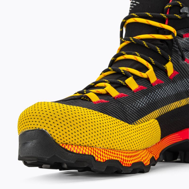 Pánské trekové boty La Sportiva Aequilibrium Hike GTX carbon/yellow 8