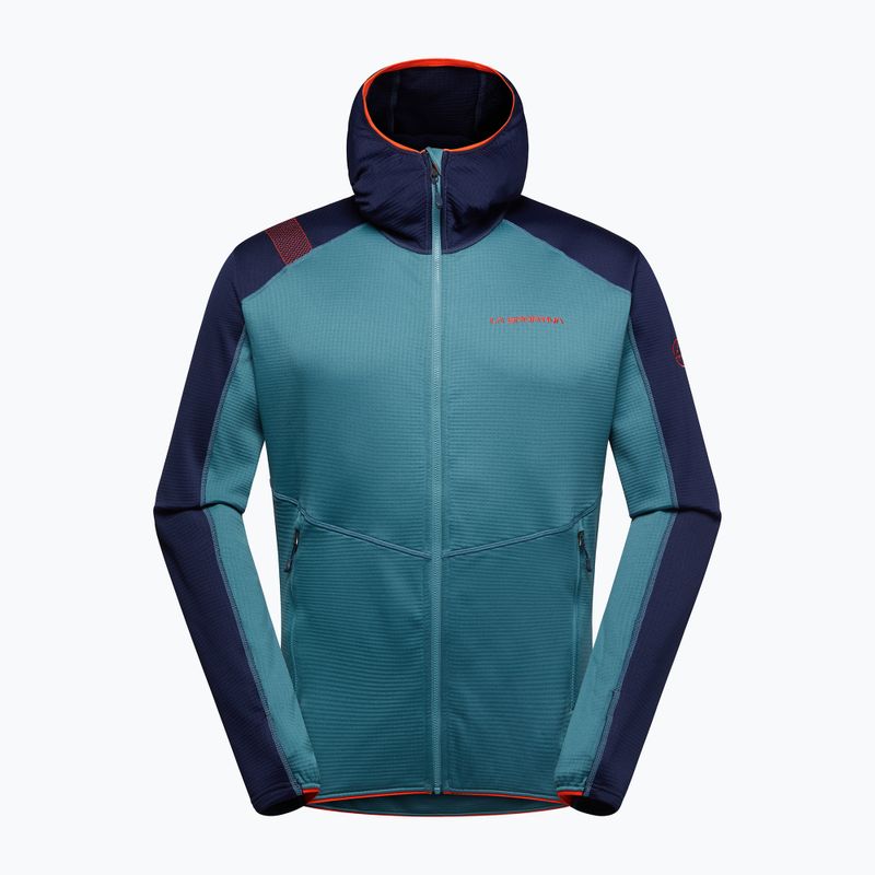 Pánská mikina  La Sportiva Upendo Hoody hurricane/ deep sea