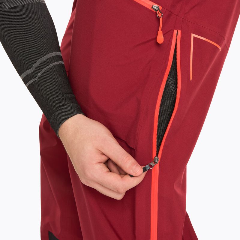 Pánské lyžařské kalhoty La Sportiva Chaser Evo Shell Bib sangria 5