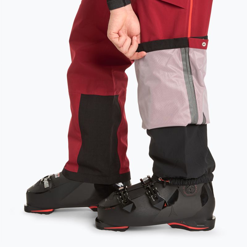 Pánské lyžařské kalhoty La Sportiva Chaser Evo Shell Bib sangria 7