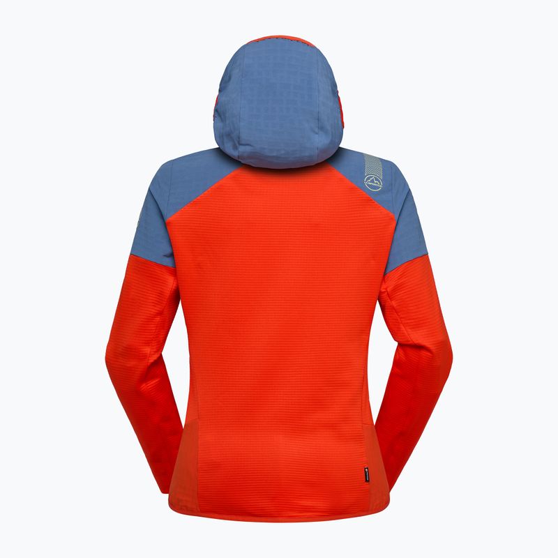 Dámská mikina La Sportiva Session Tech Hoody cherry tomato/ moonlight 2