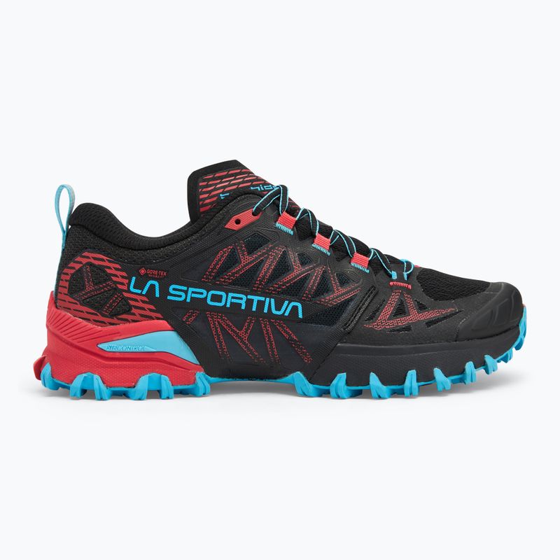 Dámské běžecké boty  La Sportiva Bushido III GTX black/ hibiscus 2