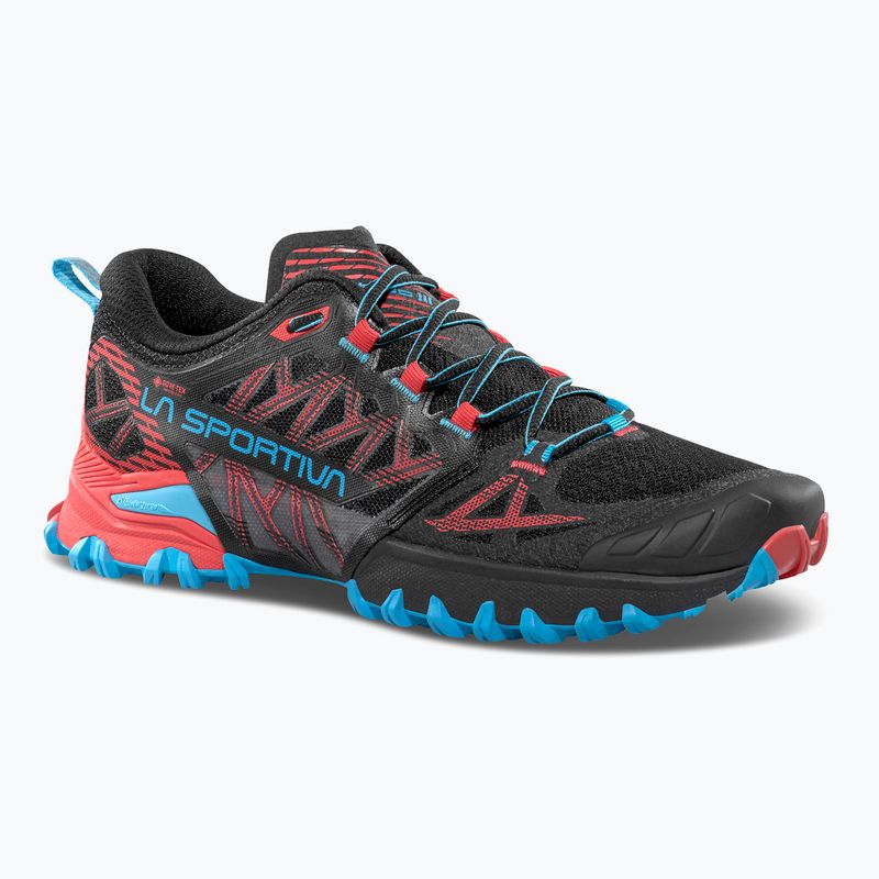 Dámské běžecké boty  La Sportiva Bushido III GTX black/ hibiscus 8