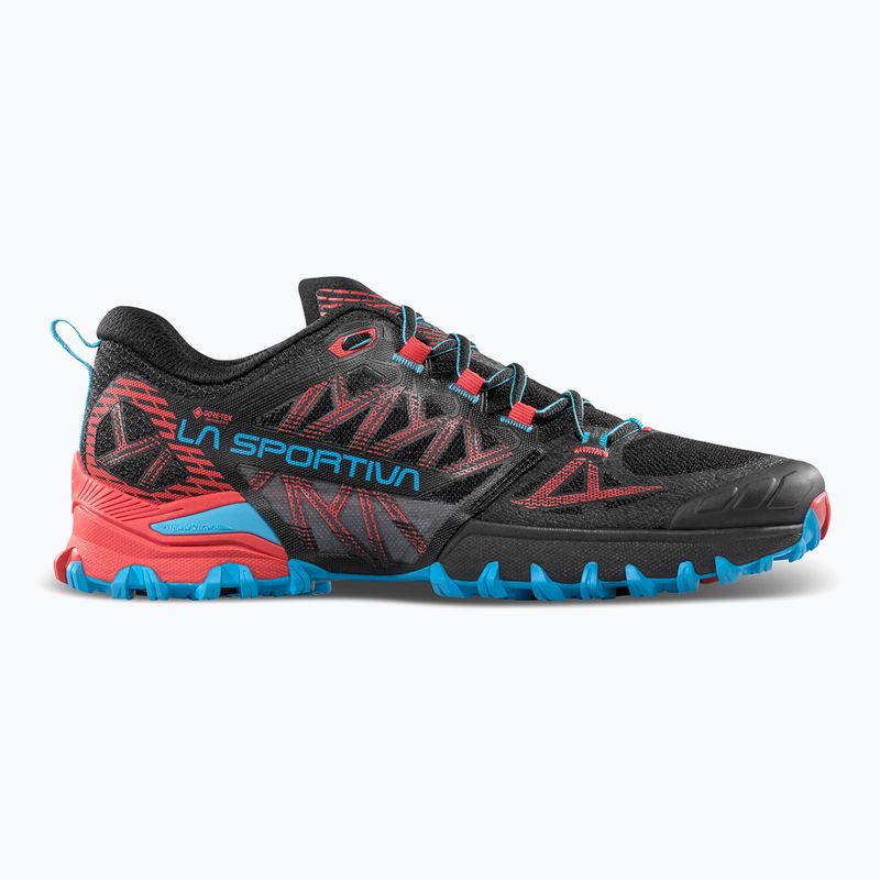 Dámské běžecké boty  La Sportiva Bushido III GTX black/ hibiscus 9
