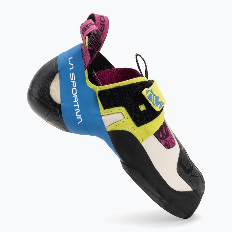 Dámské lezecké boty La Sportiva Skwama apple green/cobalt blue 2