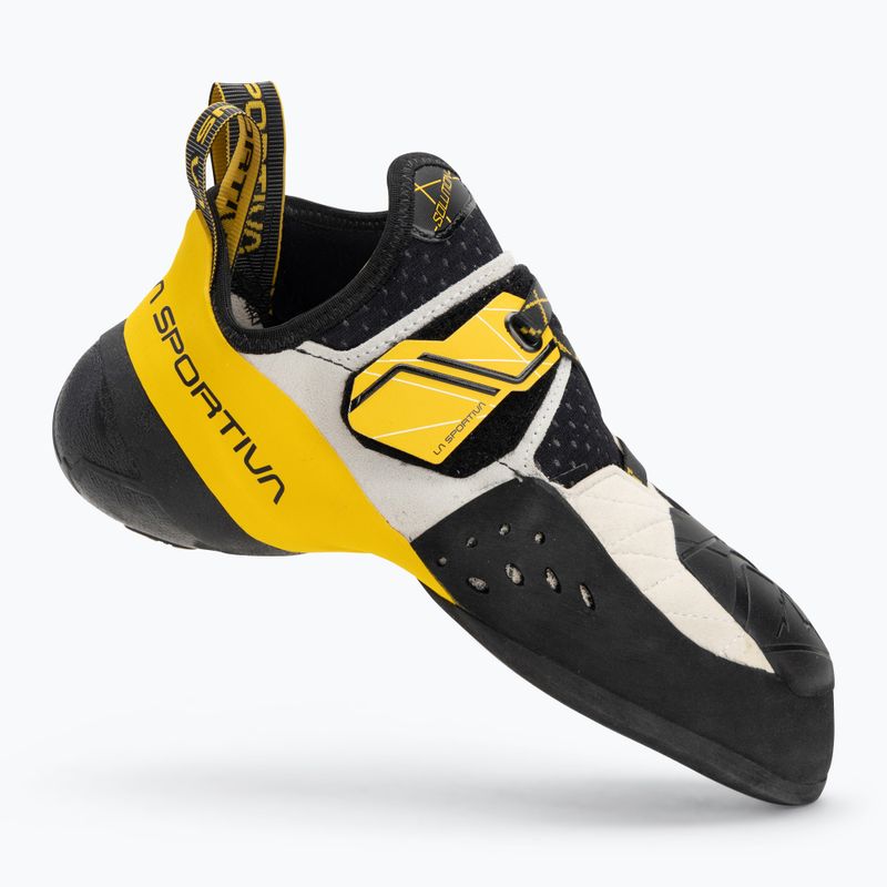Pánské lezecké boty La Sportiva Solution white/ yellow 2