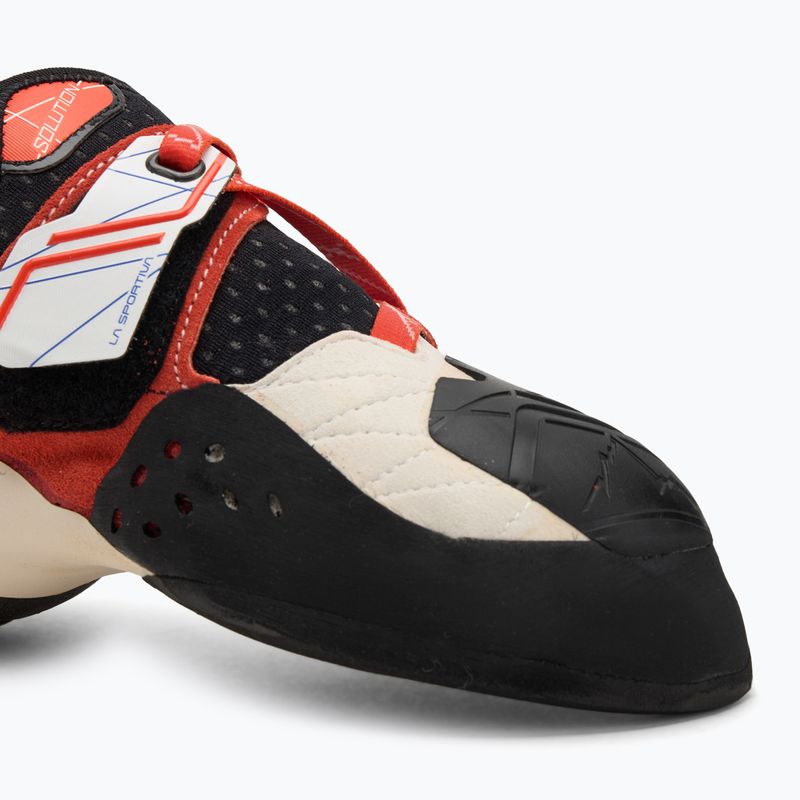 Dámské lezecké boty La Sportiva Solution white/lily orange 7