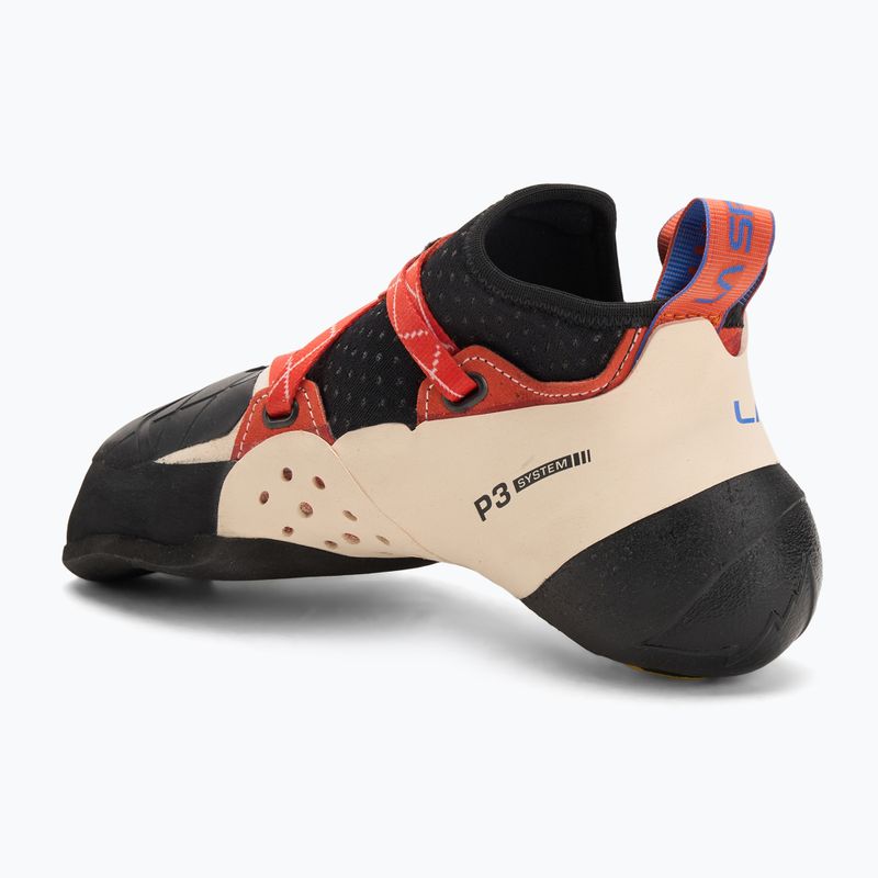 Dámské lezečky  La Sportiva Solution white/lily orange 3