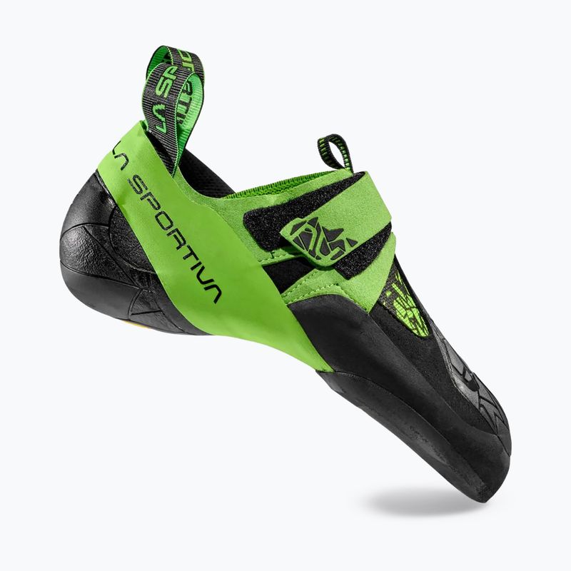 Pánské lezečky La Sportiva Skwama Vegan black/flash green 2