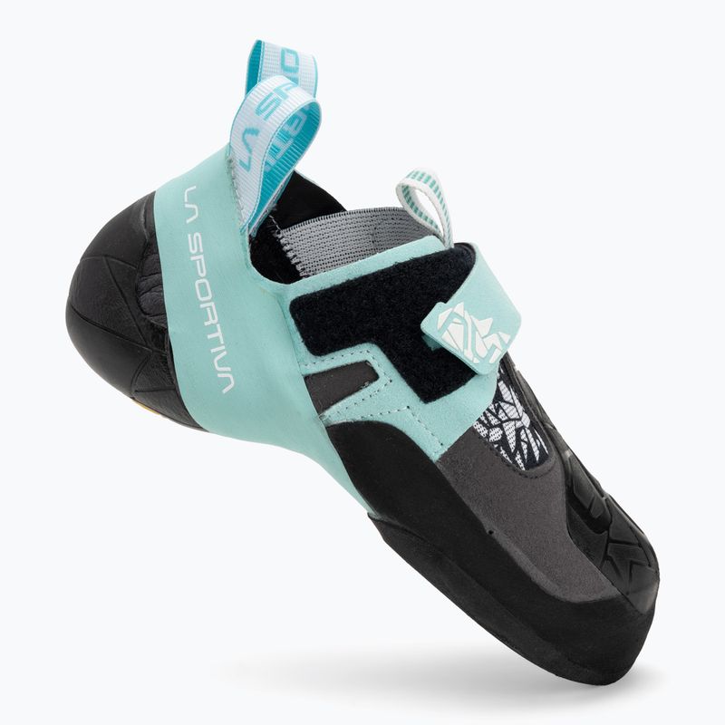 Pánské lezecké boty  La Sportiva Skwama Vegan carbon/turquoise 2