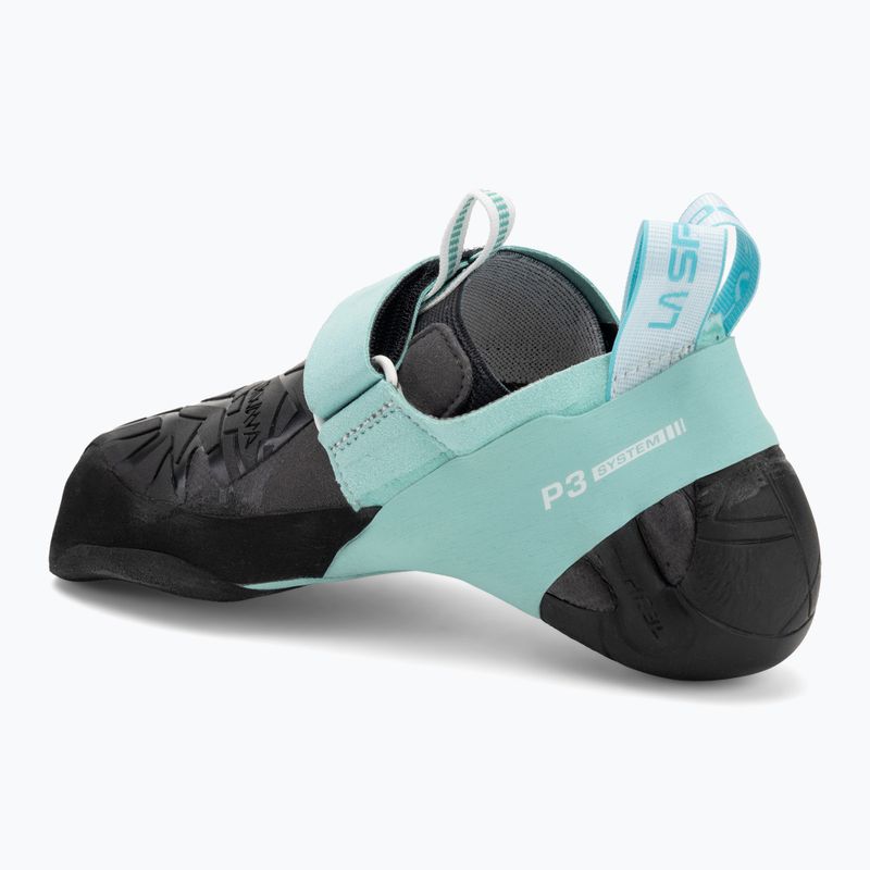Pánské lezecké boty  La Sportiva Skwama Vegan carbon/turquoise 3