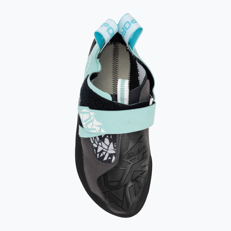Pánské lezecké boty  La Sportiva Skwama Vegan carbon/turquoise 5