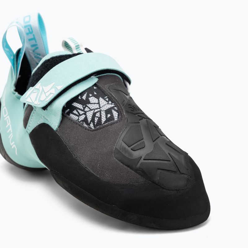 Dámské lezečky La Sportiva Skwama Vegan carbon/turquoise 7