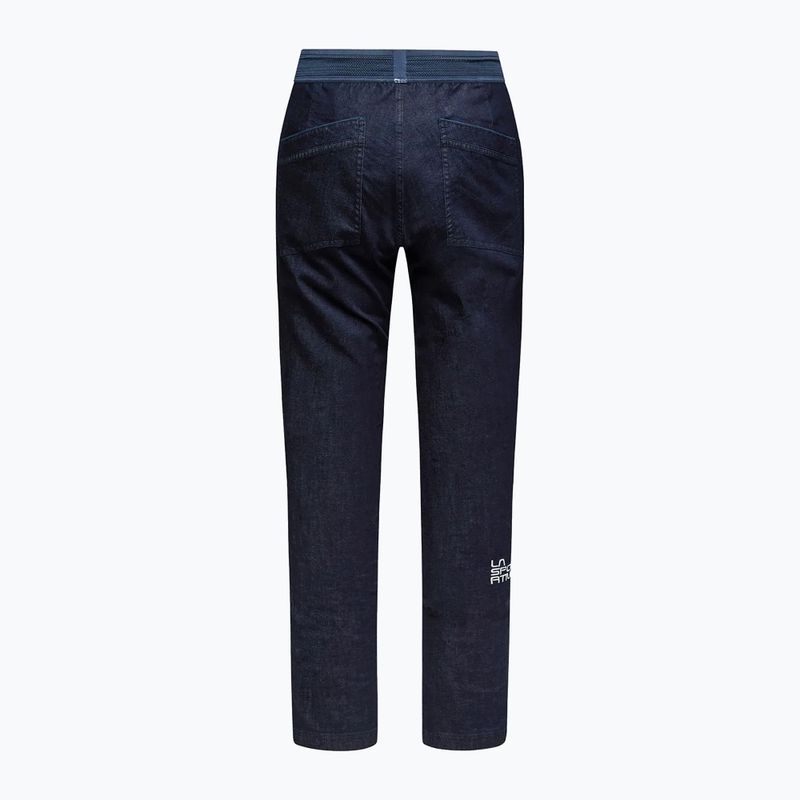 Pánské lezecké kalhoty La Sportiva Cave Jeans denim/night sky 4