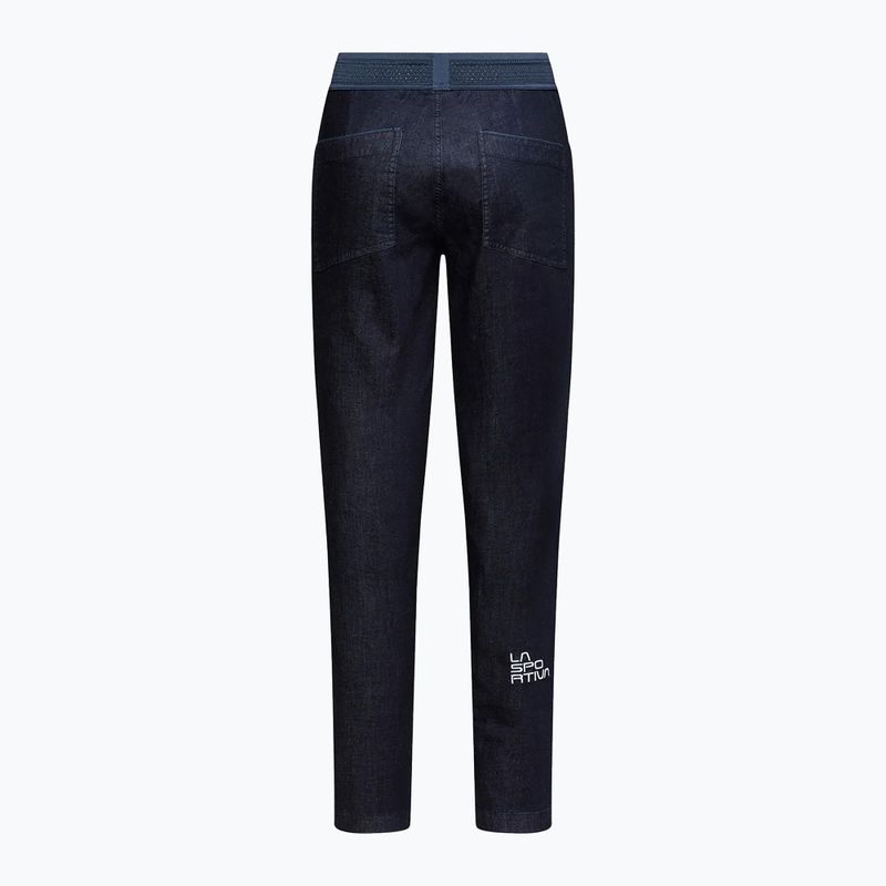 Dámské lezecké kalhoty La Sportiva Cave Jeans denim/night sky 4
